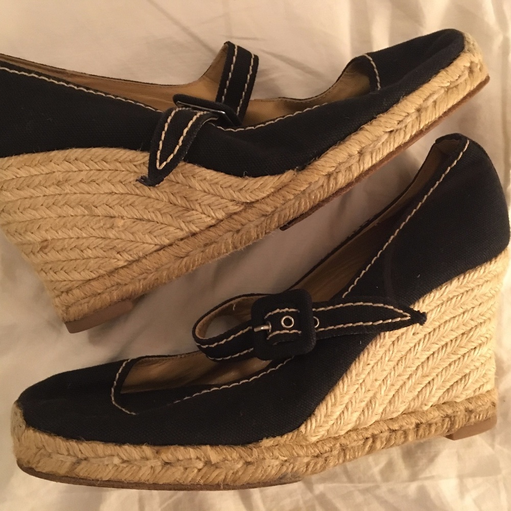 Christian Louboutin Paris Espadrilles Mary Janes